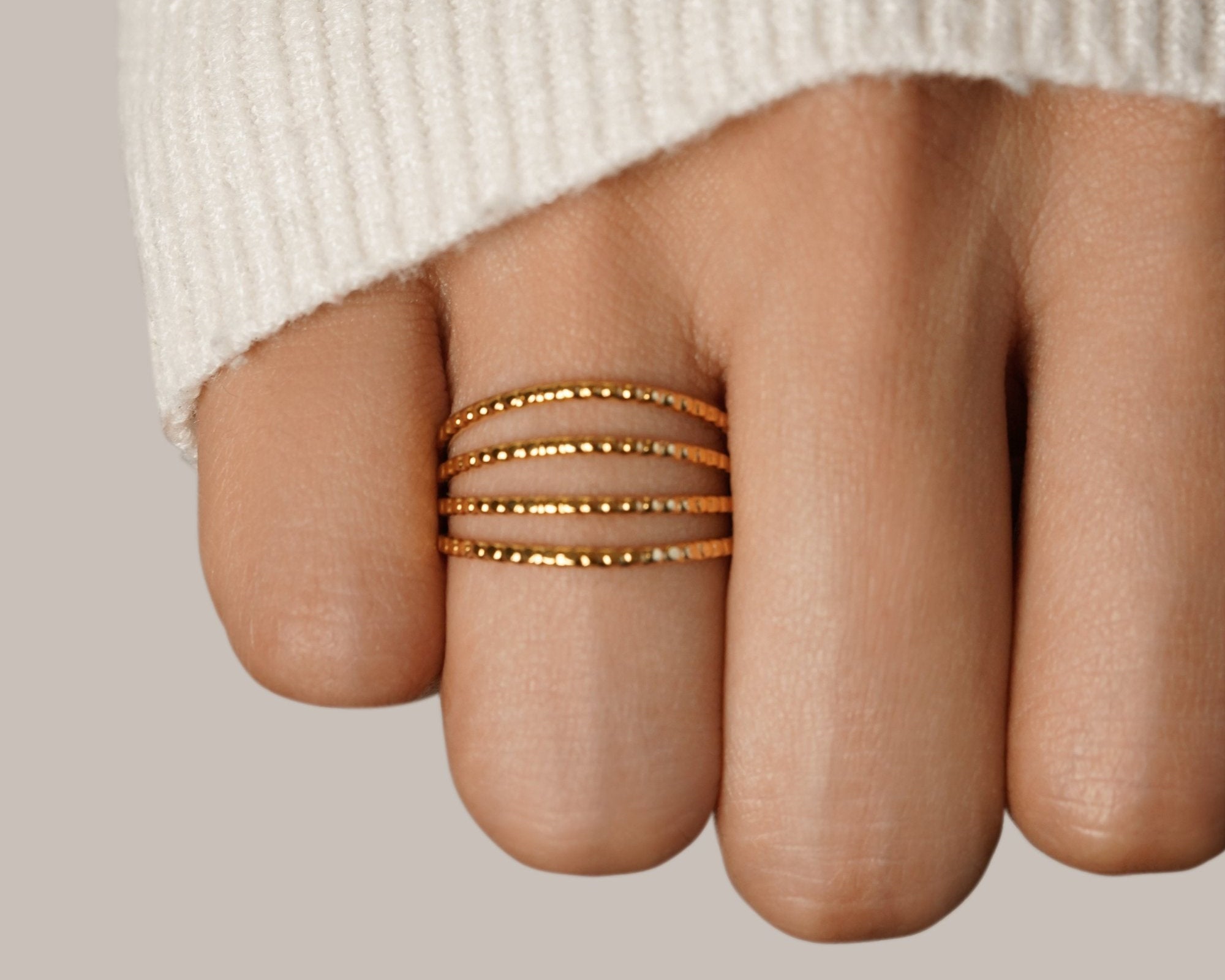 Madison 18K Layered Ring