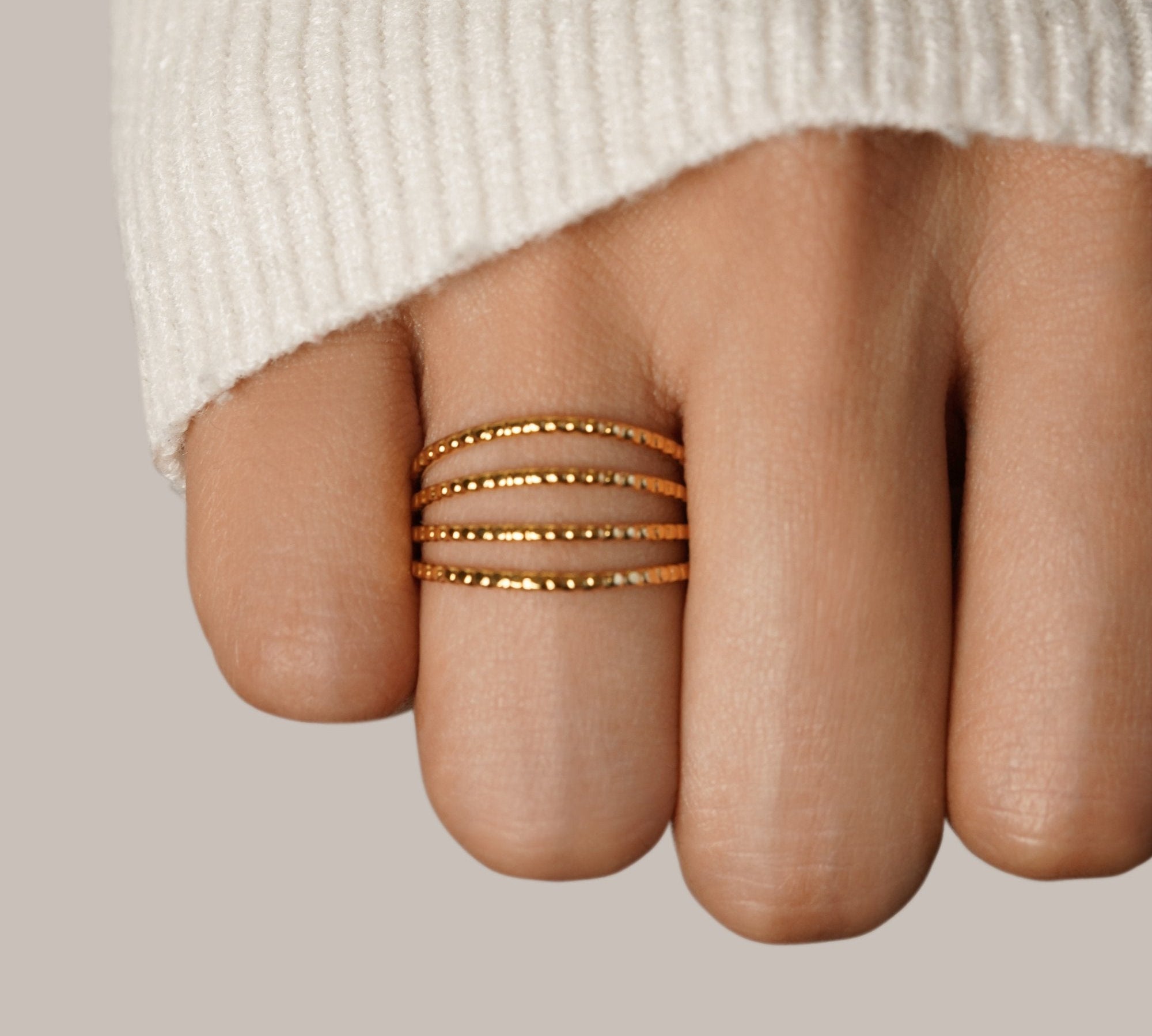 Madison 18K Layered Ring