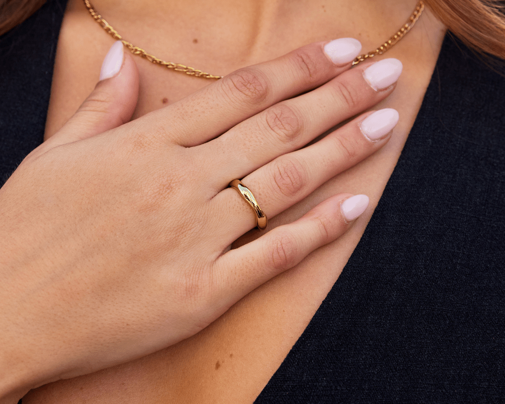 Madison Chunky Wave Ring