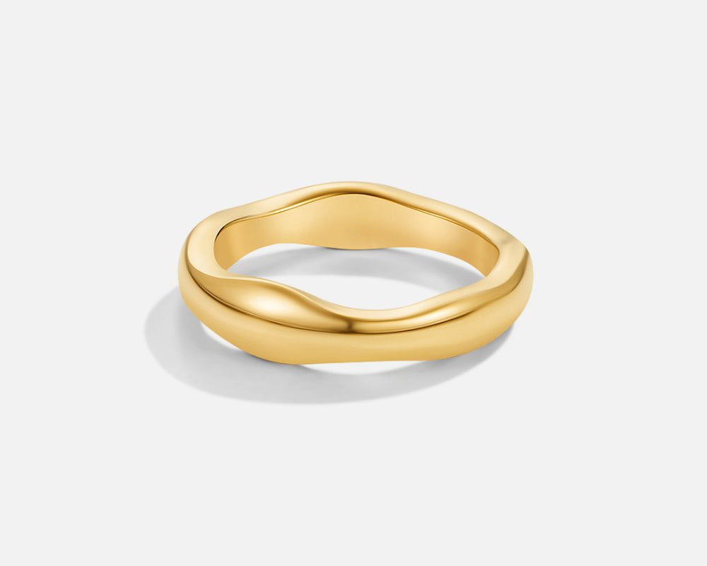 Madison Wave Ring Set