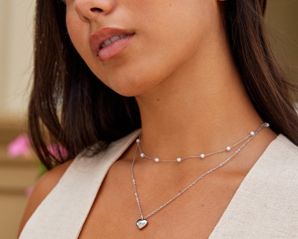 Marina Love Silver Necklace