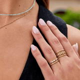 Marissa Layered Gold Leaf Ring