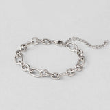Miriam Chunky Silver Bracelet