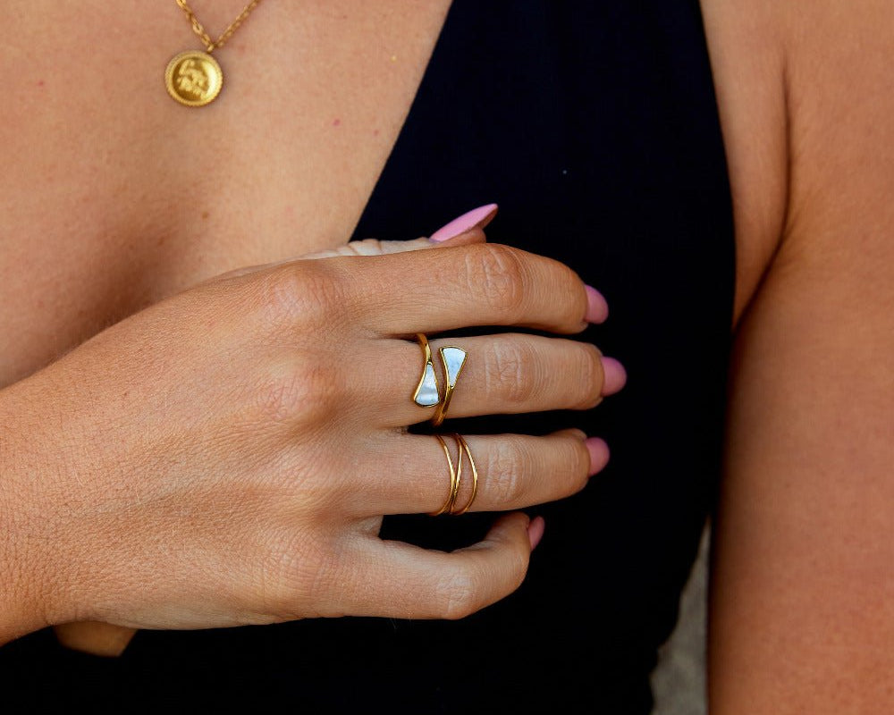 Mother Of Pearl Dream Ring