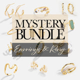 Mystery Earrings & Ring (adjustable) - Bundle