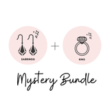 Mystery Earrings & Ring (adjustable) - Bundle