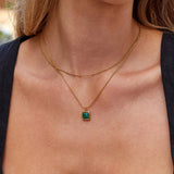 Niyah Bead Gold Chain Necklace