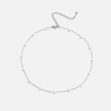 Nura Pearl Silver Necklace