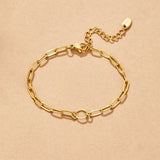 Pia Chain Link Charm Bracelet