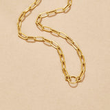Pia Chain Link Charm Necklace