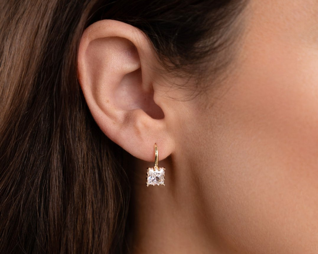 Piper Crystal Drop Earrings