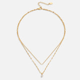 Piya Crystal Layered Necklace