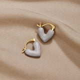 ‘Pure Love’ Heart Earrings