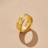 Rene Chunky Gold Ring