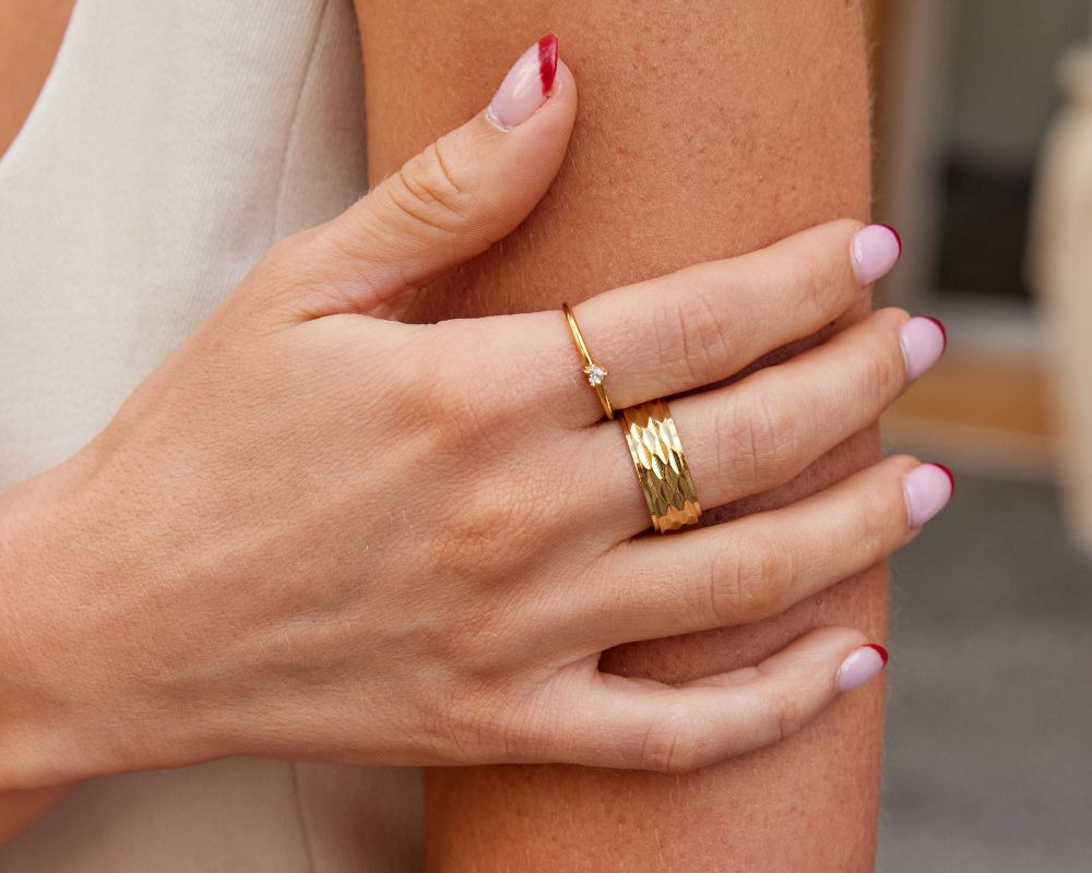 Rene Chunky Gold Ring
