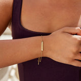 Rina Gold Bar Bracelet