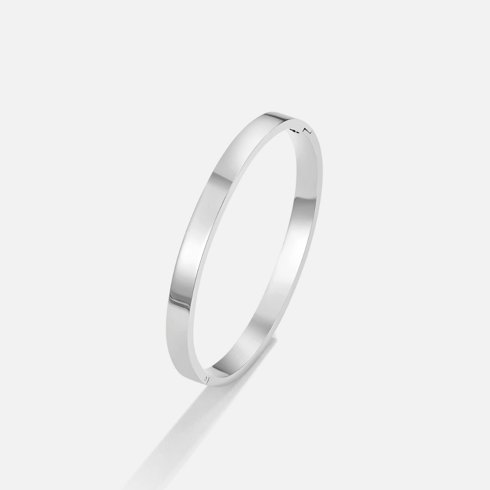 Rina Silver Bangle