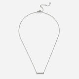 Rina Silver Bar Necklace