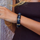 Sabina Black Marbled Bracelet