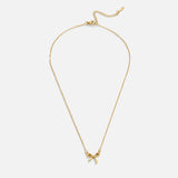 Serenity Bow Pendant Necklace