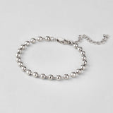 Silver Lulu Bead Bracelet