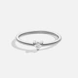 'Small Love' Crystal Heart Ring