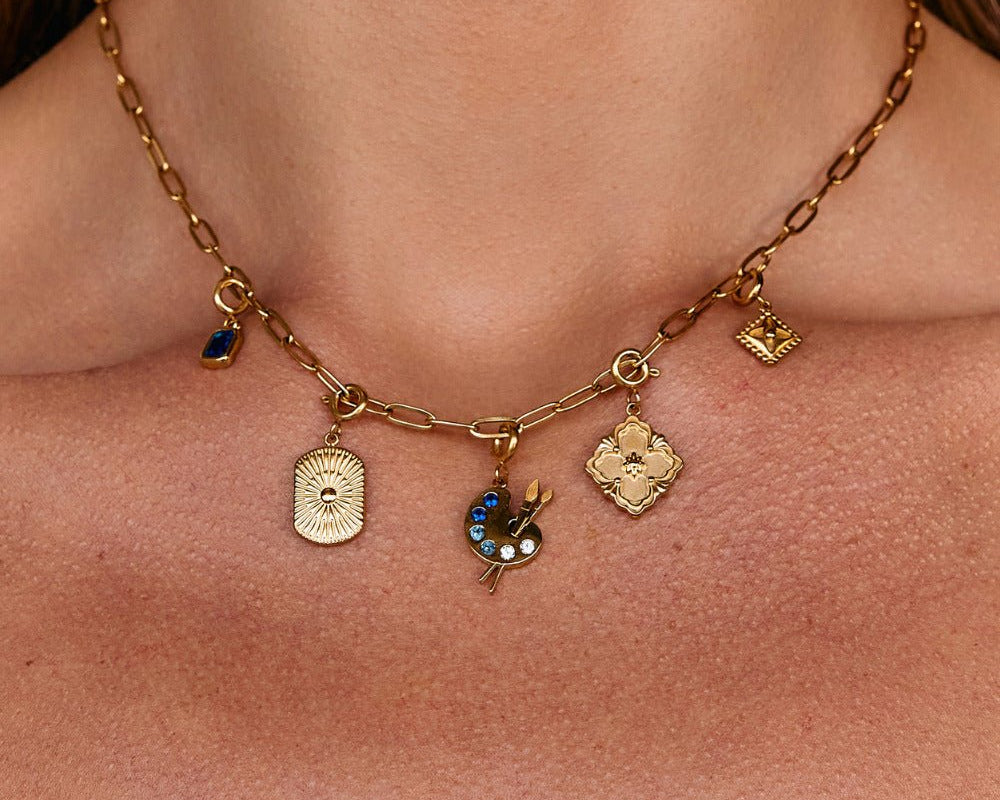 'The Artist' Palette Charm