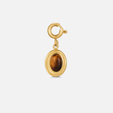 Tiger Eye Stone Charm