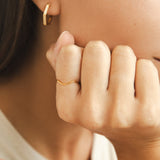 Tina Gold Stack Ring