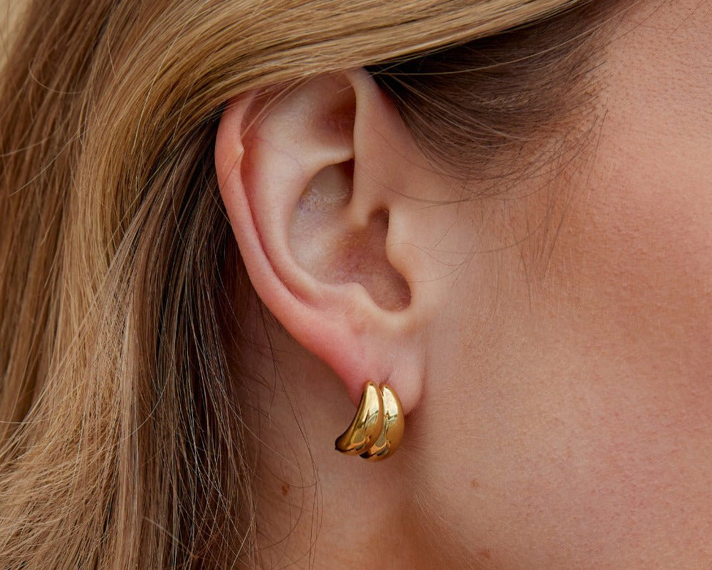 Twin Teardrop Earrings