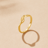 Twisted Athena Gold Ring