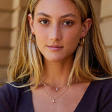 Twisted Celine Hoop Earrings