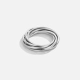 Twisted Mia Silver Ring