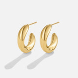 Twisted Sarah Hoop Earrings