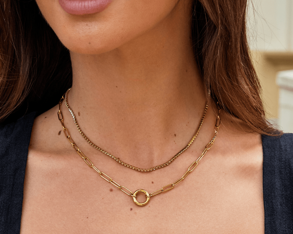 Via Gold Chain Necklace