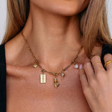 Victoria Gold Hand Charm