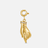 Victoria Gold Hand Charm