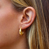 Vienna Gold Dome Earrings