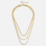 Vienna Layered Chain Necklace