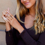 White Blossom Flower Ring