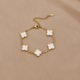 White Clover Bracelet