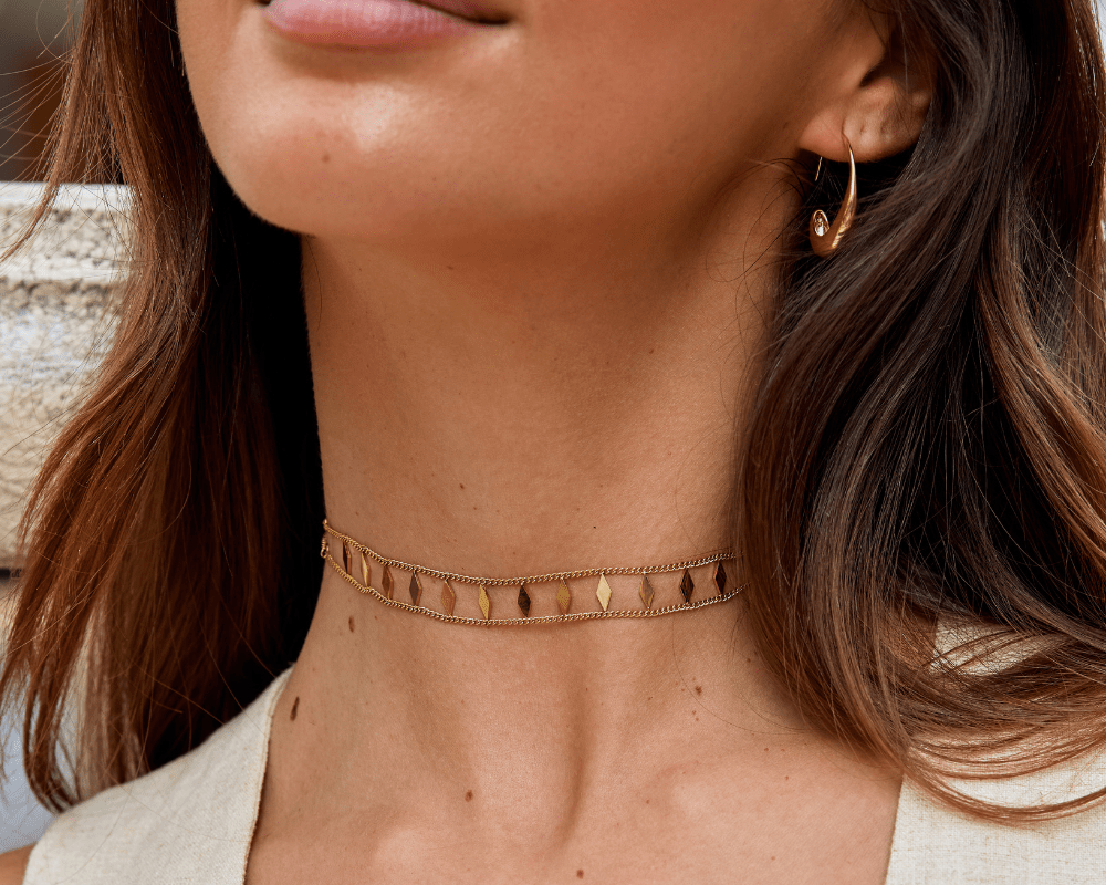 Zara Gold Choker